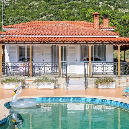 Villa Mitzelos Moni Evaggelistrias Extérieur photo