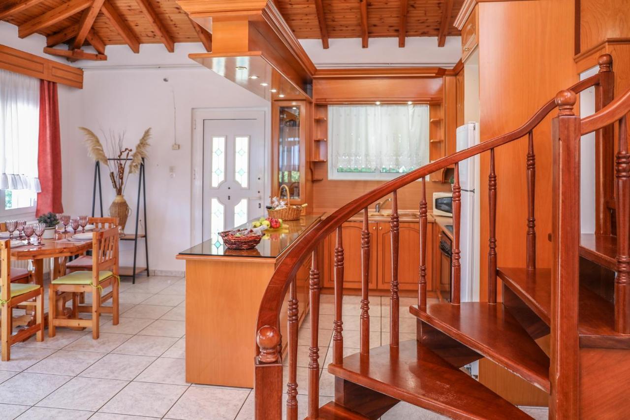 Villa Mitzelos Moni Evaggelistrias Extérieur photo