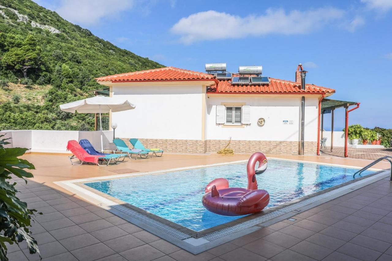 Villa Mitzelos Moni Evaggelistrias Extérieur photo